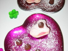 Amour de macaron litchis, framboise