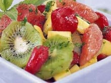 Salade de fruits printanière