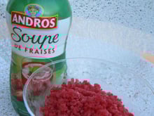 Granité 100% fraises ultra-facile