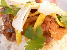 Curry d'agneau prestissimo