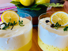 Mousse au citron et fromage frais