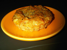 Clafoutis de tomate et thon