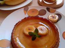 Flan à la banane