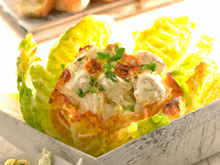 Crottin chèvre et choux