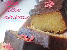 Gâteau potiron et noix de coco