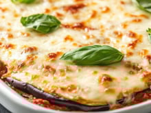 Lasagnes aubergines et ricotta