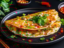 Découvrez comment rendre votre omelette croustillante avec une simple feuille de riz !