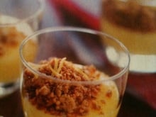 Crumble de lemon curd