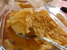 Crumble au citron en cocotte