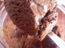 Mousses dessert au chocolat et caramel au beurre salé