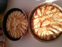 Gateaux pommes au yaourt