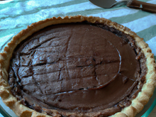 Tarte choco-coco maison