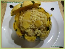 Patidou en blésotto