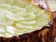 Cheesecake au concombre