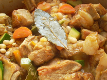 Tendrons de veau braisés à l'orange