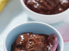 Glace vegan au chocolat