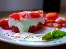 Tomate mozzarella revisitée à ma façon