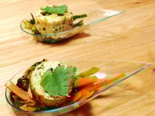 Bouchée poulet/crevette aux saveurs asiatiques