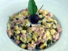 Courgettes crémeuses à l'italienne