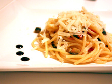 Pâtes aux aubergines rapides