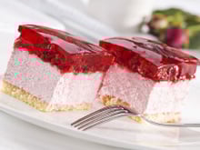 Entremet framboise/rose