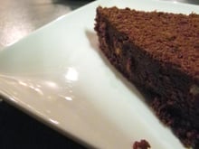 Fondant au chocolat, café et whisky