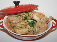 Cuisses de grenouilles sautées aux tomates