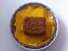 Tartelette mangue speculoos