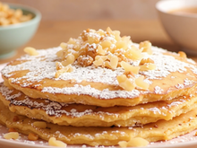 Pancakes à la banane et aux flocons d'avoine