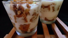 Tiramisu aux noix et au pain d'épices