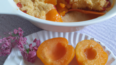 Crumble aux abricots