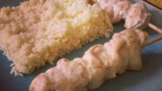 Brochettes de poulet aux épices rapides