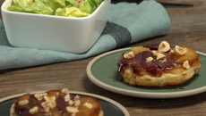 Tartelettes tatin au magret séché et aux pommes