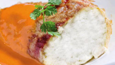 Piments rouges farcis au Philadelphia et à la viande