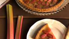 Tarte à la rhubarbe maison