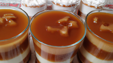 Verrines au caramel