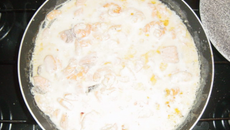 Crevettes flambées au whisky rapides