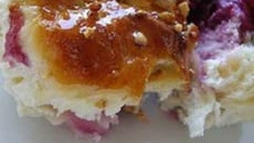 Poale in briu ou raviolis au fromage blanc .. et à la gelée de mûre