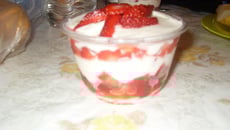 Tiramisu aux fraises, recette légère