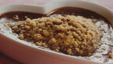 Crumble d'automne aux marrons