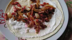 Flamekuche à ma façon