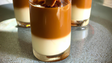 Verrine mousse praliné