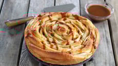 Brioche spirale aux pommes