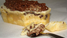 Glace stracciatella et caramel