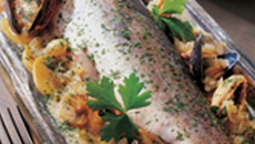 Truite à la normande