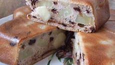 Moelleux poire/marron aux pépites de chocolat