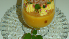 Verrine au gingembre