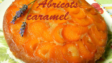 Gâteau renversé aux abricots caramélisés