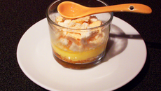 Verrine Yuzu meringué