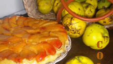 Tarte tatin aux coings